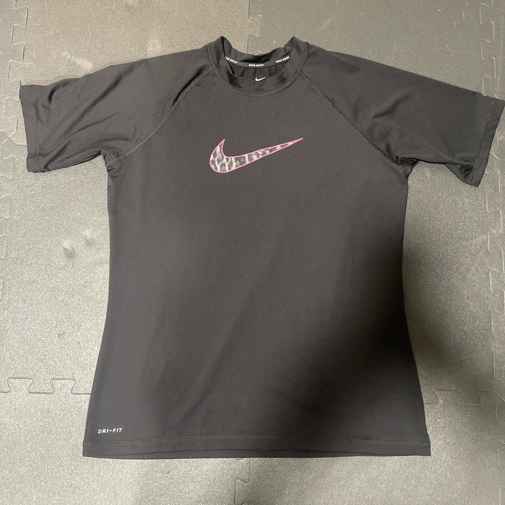 Nike Black Dri-FIT Swim Shirt